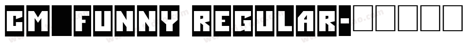 CM_Funny Regular字体转换